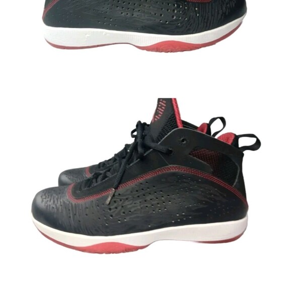 Air Jordan 2011 iD Men\'s Size 13  Shoes Multicolor Black Red White main image 11